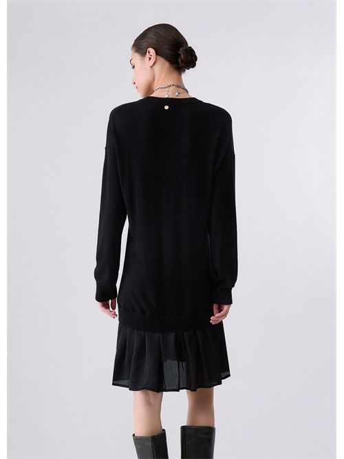 Abito corto in maglia LIU JO | WF6232MA16R/L9207